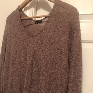 Long Sleeve top. Pink & black